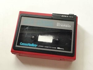 AIWA HS-P2 カセットプレーヤー カセットボーイ カセットプレーヤー アイワ cassetteboy◆ジャンク品 [4473JW]