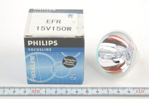 ※ 新品未使用 PHILIPS フィリップス HALOGEN LAMP ハロゲンランプ EFR 15V 150W 箱付 0856