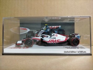 海外別注品 PMA 1/43 HAAS ハース フェラーリ F1 VF-22 M.シューマッハ No.47 2022 バーレーンGP 限定555台