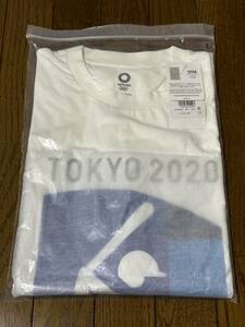 東京オリンピック Tシャツ 野球 ピクトグラム アシックス3XL TOKYO2020五輪日本代表侍ジャパンbaseball 村上宗隆山田哲人吉田正尚源田壮亮