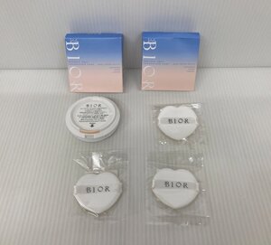 未使用 BIOR リキッドパウダー エアレスクッション オーガニックアクア美容液 ファンデーション レフィル 2個セット ナチュラルベージュ