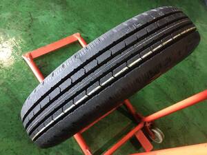 s351-4-3 ☆205/80R17.5 BS R202 中古1本(新車外し！) 2018年製 ブリヂストン スペア用に♪　K30