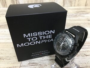 160A OMEGA × SWATCH × SNOOPY MISSION TO THE MOONPHASE 時計 レシート付【未使用】