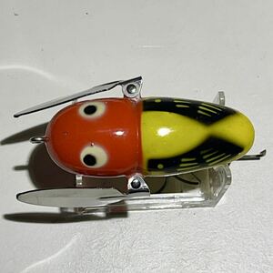 オールド へドン クレイジークローラー YRH イエローホーネット ( OLD Heddon Crazy Crawler X9120 YRH - Yellow Hornet レッドヘッド