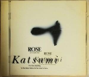 D86送料無料■Katsumi「RoseIs aRose(ローズイズアローズ)」CD/特殊ジャケット