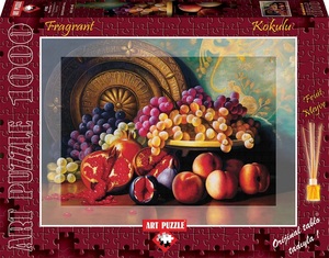 4192 1000ピース ジグソーパズル トルコ発売●ART●フルーツ Fragrant-Figs, Pomegranates And Brass Plate 