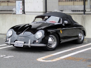 即決！356スピードスターレプリカ 1600cc 4速MT 左ハンドル 本革シート 社外マフラー 社外足回り