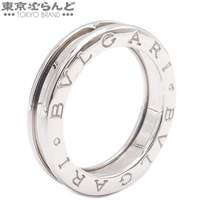 101742429 ブルガリ BVLGARI ビーゼロワン B-ZERO1 ワンバンド リング ホワイトゴールド K18WG 12号相当 ＃52 指輪 レディース 仕上済