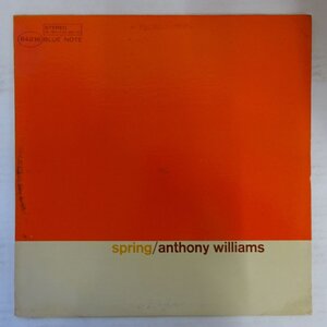 14041687;【ほぼ美盤/US盤/BLUE NOTE/NewYork/VAN GELDER刻印/耳】Anthony Williams アンソニー・ウィリアムス / Spring スプリング