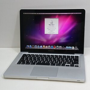 ジャンク MacBook Pro (13-inch、Mid 2009) Mac OS X 10.6.8/Core2Duo[M7421]