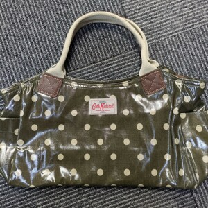 キャスキッドソン Cath Kidston トートバッグ ハンドバッグ ドット柄 ドット バッグ　