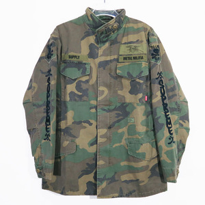 WTAPS ダブルタップス x SUPREME シュプリーム 07SS TYPE-M-65 TSSP-JK-M01 JACKET,COTTON,CAMO ミリタリージャケット カモ Novk