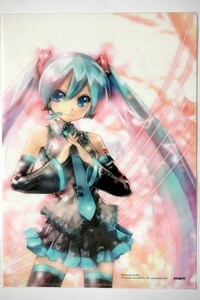 初音ミク　クリアファイル　①