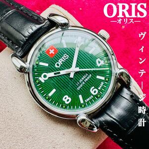 ORIS/オリス★【整備済み】超美品・稼働品/ヴィンテージ/スイス/ 17J/メンズ腕時計/アンティーク/機械式手巻き/アナログ/革ベルト403