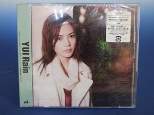 〇即決　新品/送料無料！YUI Rain 初回生産限定盤 CD+DVD付 