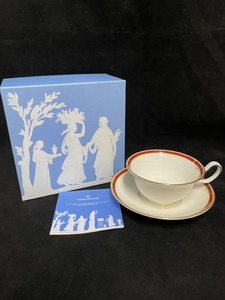 WEDGWOOD　ウェッジウッド　カップ＆ソーサ―　S⑰　黒壺　箱付　ENGLAND