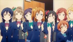 劇場版「 ラブライブ！ THE SCHOOL Idol Movie」入場者特典 コマフィルム 全員集合 ０１