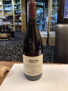 ヴォーヌ ロマネ 1er オー マルコンソールドメーヌ デュジャック2008(Vosne Romanee 1er Cru Aux Malconsorts Domaine )750ml13.5%未開封