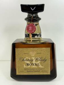 0605-208 0245【1円スタート】 サントリー　SUNTORY　ローヤル　ROYAL　SR　ウイスキー　720ml　43％　未開栓　古酒