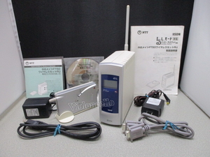 NTT,ワイヤレス ターミナルアダプタ,TA,ISDN,INSメイト FT50 & RU2,親機&子機ID登録済,DOS/V,PC-9821,Macintosh,正常動作検証済,付属品有り