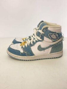 NIKE◆AJ 1 RETRO HIGH OG_エアジョーダン 1 レトロ ハイ OG/24cm/BLU