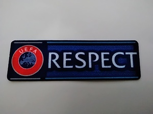 未使用品 UEFA RESPECT パッチ 2012-24 新品 Sporting ID 正規品 欧州チャンピオンズリーグ レアルマドリード バルセロナ バイエルン