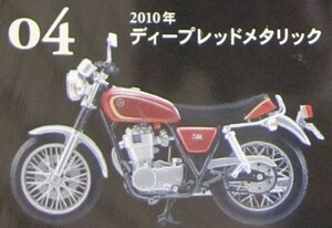 SR400 ヴィンテージバイクキット ディープレッドメタリック オートバイ ロードスポーツ ポンポン YAMAHA ヤマハ 旧車 ジオラマ エフトイズ