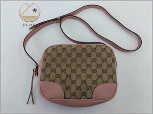 ★着物10★ 1円 GUCCI グッチ ショルダーバッグ ブラウン レディース ブランド品 [同梱可] ☆☆☆☆☆☆☆