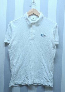 2-8907A/LACOSTE アルゼンチン 半袖鹿の子ポロシャツ ラコステ 送料200円 