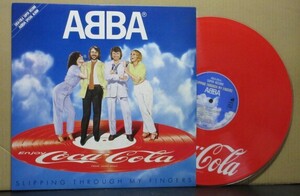  ABBA（アバ）/SLIPPING THROUGH MY FINGERS（コカ・コーラ・カラー・ディスク）