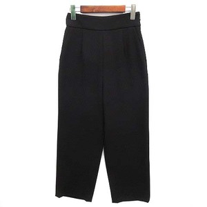 シップス SHIPS ハイウエスト コクーン パンツ ストレッチ High Waist Cocoon Pants ブラック 黒 38 313-10-0447 レディース