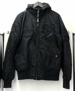 アルファインダストリーズ ALPHA INDUSTRIES 上着 フライトジャケット ブラック系 TA0114-001