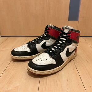 Jordan1 original 1985年 韓国製 ジョーダン オリジナル ナイキ NIKE ビンテージ つま黒