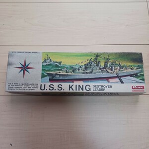 プラモデル　RENWAL　U.S.S. KING