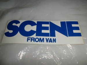 ★`70sヴィンテージ/未使用デッド VAN JAC. SCENE FROM VAN ステッカー `76-`78キャンペーン販促品 旧ヴァンヂャケット 当時モノ