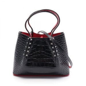 クリスチャンルブタン Cabarock mini ブランドオフ Christian Louboutin レザー ハンドバッグ レザー レディー