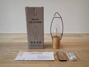 ノルディスク LEDランタン LED LANTERN 2204 防災 BBQ ピクニック キャンプ アウトドア ランプ NORDISK