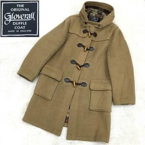 THE ORIGINAL Gloverall DUFFLE COAT グローバーオール ダッフルコート 裏地チェック イングランド 英国製 メンズ サイズ38