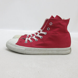 y■美品【23cm】コンバース/CONVERSE ALLSTAR HIスニーカー■赤LADIES/10【中古】