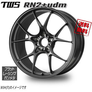 TWS TWS RN2+udm フラットレーシングガンメタ 20インチ 9J+52 1本 業販4本購入で送料無料