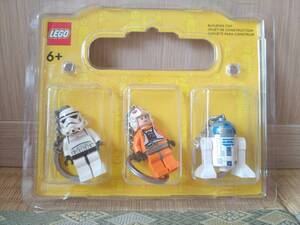 Lego Star Wars Keychain - Storm Trooper / Luke Pilot / R2-D2 セット