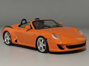 Spark 1/43 2006 RUF RK Spyder Orange Porsche Boxster) ◆ 3.8L Supercharged Flat-6 ◆ スパーク S0712