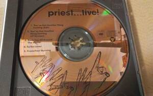 【5曲入りプロモーション非売品】JUDAS PRIESTのPriest...Live!。