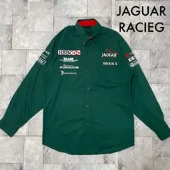 JAGUAR RACING F1 ピットクルーシャツ 企業ロゴ MICHELIN