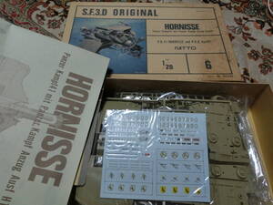 【1円～】HORNISSE シリーズ6 S.F.3.D ORIGINAL 1/20スケール プラモデル 未組み立て NITTO 