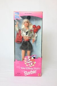 ▽★ MATTEL マテル Barbie バービー ウォルトディズニーワールド 25周年記念