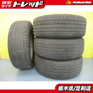 アテンザ C-HR 中古 夏タイヤ 4本 225/45R19 92W ブリヂストン TURANZA T005A 4～7分山 エスティマ エリシオン クロスロード MPV 足利