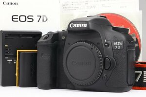 【 美品 | 動作保証 】 Canon EOS 7D ボディ 【 シャッター数 9800回 】