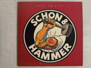 良盤屋 P-1544◆LP◆US盤 プログレ/フュージョン系HRの名盤　Schon & Hammer Here To Stay＞1982　送料480