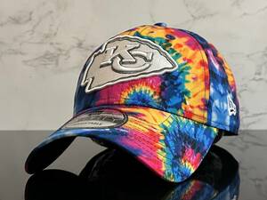 【未使用品】351KD★NEW ERA ニューエラ 9FORTY×NFL カンザスシティ・チーフス Kansas City Chiefs コラボ キャップ 帽子《FREEサイズ》